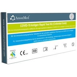 AmonMed Covid-19 Antigen Rapid Test Kit - Speicheltest EINZELNVERPACKT