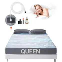 VEVOR Erdungsbettlaken Queen Size Erdungsmatte Erdungsbettmatte 1525x2030x5mm