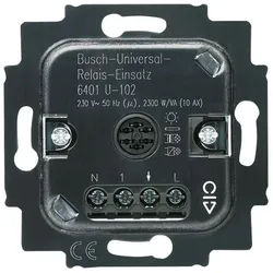 Busch-Jaeger 6401 U-102 Universal-Relais Einsatz 2300 W