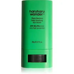 Haruharu Wonder Black Bamboo Daily Soothing Sun Shield Sonnencreme-Stick mit beruhigender Wirkung SPF 50+ 20 g