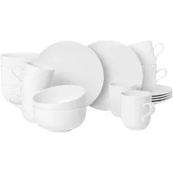 Seltmann Weiden LIBERTY weiß 003 uni Frühstücks-Set 18 teilig