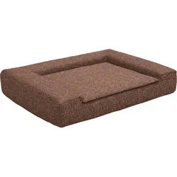 Sedda Hundebett , Terracotta , Textil , Füllung: Schaumstoff , rechteckig , 80x15x60 cm , pflegeleicht, Bezug abnehmbar und waschbar, kratzfest, besonders weich , Freizeit & Co, Tierbedarf, Hundebetten