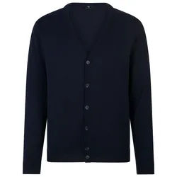 La veste col V Peter Hahn bleu