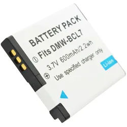 DMW-BCL7E Qualitäts-Akku von AccuCell passend für Panasonic DMW-BCL7 und DMW BCL7