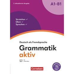 Grammatik aktiv A1-B1 - Übungsgrammatik