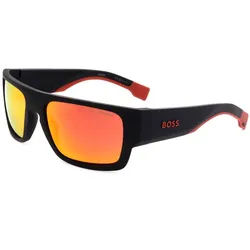 BOSS Sonnenbrille HUGO BOSS BLACK Sonnenbrille Sunglasses BOSS 1498 BLX 4F schwarz