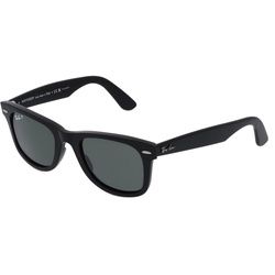 Ray-Ban RB4340 Unisex-Sonnenbrille Vollrand Eckig Kunststoff-Gestell, Schwarz