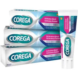 Corega Gum Protection Fixiercreme für den Zahnersatz 3x40 g