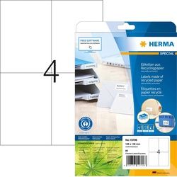 Herma, Etiketten, Universal-Etiketten 105 x 148 mm, 20 Blatt