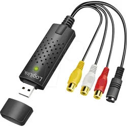 LOGILINK VG0030A - Videokarte, A/V-Grabber, USB 2.0