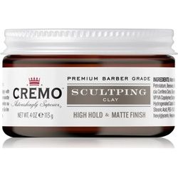 Cremo Hair Styling Sculpting Clay High Hold Styling-Clay mit extra-starker Fixierung für Herren 113 g