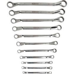 KS Tools, Schraubenschlüssel, EDELSTAHL Doppel-Ringschlüssel-Satz, 30 mm, 11 Teile (11 x)