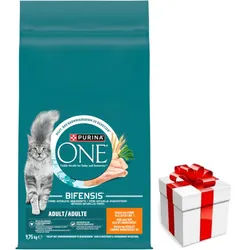 Purina One Adult Huhn & Weizen Katzenfutter 9,75 kg + Überraschung für die Katze