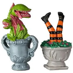 LeMax Weihnachtsdorf LEMAX Weihnachtsdorf: "Spooky Planter Urns" (24946)