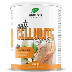 Nature's Finest Anti Cellulite Coffee Scrub - Kaffee-Peeling gegen Pulver 200 g