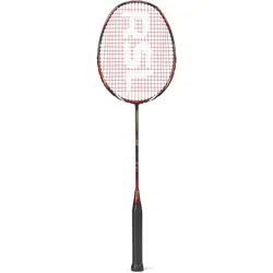 RSL Badmintonschläger Nova 07 (ausgewogen, mittel) schwarz/rot - besaitet