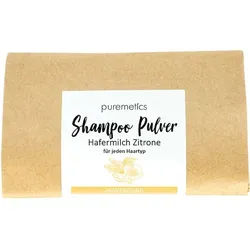 puremetics Pflege ShampooShampoo-Pulver Hafermilch Zitrone 50 g