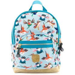 Pick & Pack Birds Backpack S Dusty blue