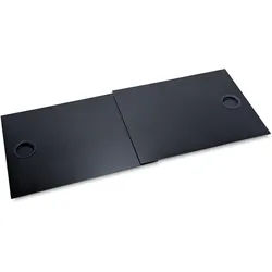 Deckscheiben Schwarz kompatibel für Eheim Vivaline 240LED Aquarien mit Schiebede...
