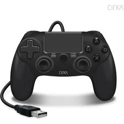 Hyperkin Nuforce Wired Controller For PS4/ PC/ Mac (Black) (Playstation), Gaming Controller, Schwarz