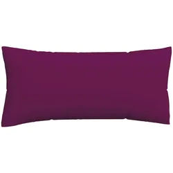 Schlafgut Kopfpolsterbezug , Violett , Textil , Uni , 40x80 cm , Textiles Vertrauen - Oeko-Tex®, AZO-frei, Oeko-Tex® Standard 100 , bügelleicht, bügelfrei , Heimtextilien, Bezüge, Polsterbezüge
