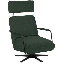 Koinor Sessel , Grün , Textil , 71x103x91 cm , Fußauswahl, Lederauswahl, Stoffauswahl, Sitzfläche 360° drehbar , Wohnzimmer, Sessel, Sonstige Sessel