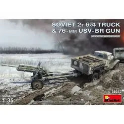 1:35 Sov. 2t LKW 6x4 m. 76mm USV-BR Pak