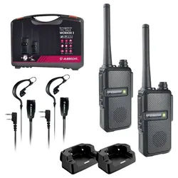 Albrecht Walkie Talkie Albrecht Tectalk Worker 3 29825 PMR-Handfunkgerät 2er Set