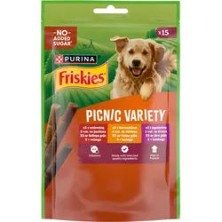 Friskies Picnic Variety für ausgewachsene Hunde, 126g (15 Stück)