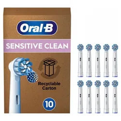Oral-B Aufsteckbürsten Pro Sensitive Clean 10er - Aufsteckbürsten - weiß weiß