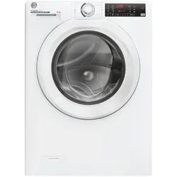 Hoover H-WASH 300; H3WP 4134TAM/1-S; Frontlader Waschmaschine; Füllmenge 1-13 kg; Schleuderleistung 0-1400 U/min; Energieeffizienzklasse A