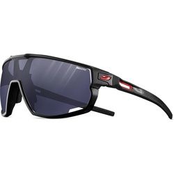 Julbo, Damen, Sportbrille, Rush Reactiv Performance 0-3 Sportbrille (Schwarz, Rot, Schwarz), Schwarz