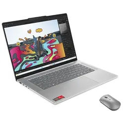 Lenovo IdeaPad Slim 5 15 R7-32GB-512GB + Maus AMD Ryzen 7 7735HS Prozessor 3,20 GHz bis zu 4,75 GHz, Ohne Betriebssystem, 1 TB SSD M.2 2242 PCIe 4.0 QLC, 15,1 Inch, Cloud Grey