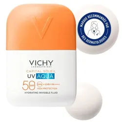 Vichy Körperpflegemittel CAPITAL SOLEIL UV AQUA unsichtbares Feuchtigkeitsfluid SPF50 50 ml