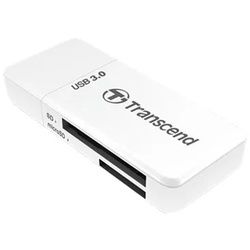 Transcend RDF5 - Kartenleser (microSD, SDHC, microSDHC, SDXC, microSDXC, SDHC UHS-I, SDXC UHS-I, microSDHC UHS-I, microSDXC UHS-I) - USB 3.0