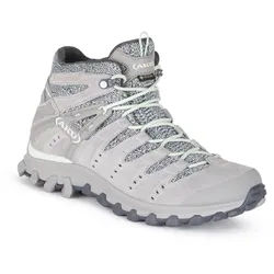 AKU Wanderschuhe Alterra Lite Mid GTX (Trekking, wasserdicht) hellgrau/jadegrün Damen