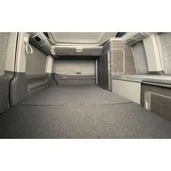 Hindermann Travel Innenisoliermatten Set VW T5 / T6 California Wohnraum + Heckklappe 5-tlg.