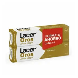 LACER Zahnpasta OROS PASTA DENTAL set 2 pz