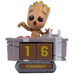 Grupo Erik Monatskalender Marvel Guardians of the Galaxy Groot Death Button 3D perpetual calenda