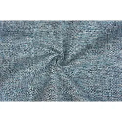 Stofferia Stoff Outdoorstoff Melange Jimmiz Melange Hellblau, Meterware blau