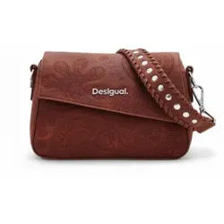 Desigual für Damen. 25SAXP53 Mini-Umhängetasche braun (OSFA), Lässig, Polyurethan