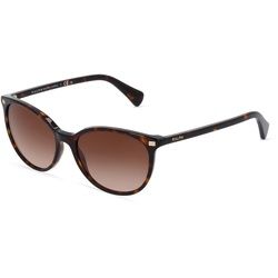 RALPH RA5296 Damen-Sonnenbrille Vollrand Butterfly Acetat-Gestell, havanna