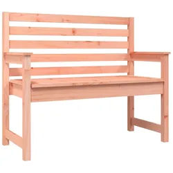 vidaXL Gartenbank 109x48x91,5 cm Massivholz Douglasie
