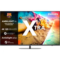 PHILIPS LED-Fernseher "65MLED950/12", Energieeffizienz: F, schwarz, 65 ′′, Fernseher, LED-Fernseher