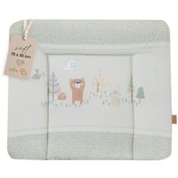 Roba Wickelauflage Woodland Buddies , Grün , Textil , Tiere , 85x75 cm , Babymöbel & Kindermöbel, Babyzimmer, Wickelkommoden & Zubehör, Wickelaufsätze