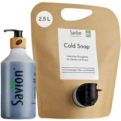 Savion Cold Snap + Nachfüllbeutel Shampoo 3000 ml Unisex
