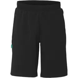 Shorts UHLSPORT "Shorts ID", Herren, Gr. 3XL, US, schwarz, Obermaterial: 72% Baumwolle CO(Bio). 28% Polyester Pol. recyc.., Hosen Shorts