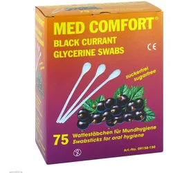Mundpflegestäbchen schwarze Johannisbeere 25X3 St