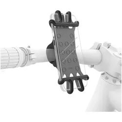 Hama Handy-Halterung Fahrrad-Handyhalterung "Flexible", universal für Lenkerstange