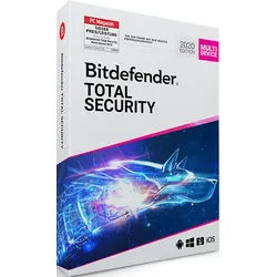 Bitdefender Total Security 2021 | 1 Gerät / 1 Jahr, Sofortdownload + Key